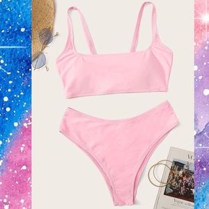 Light pink bikini set